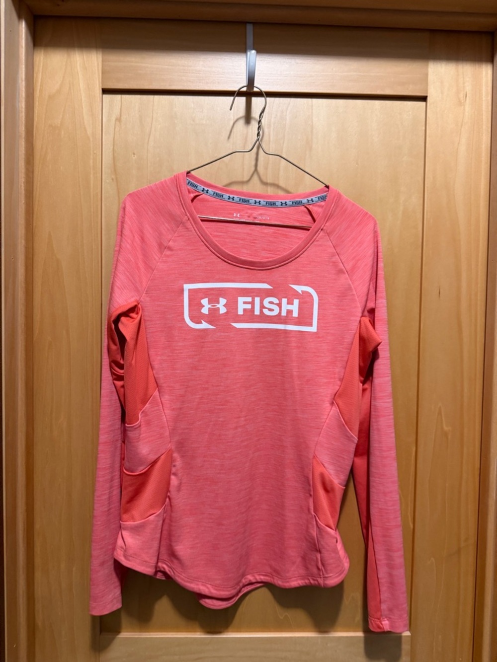 Under Armour Coral Performance Long Sleeve Top